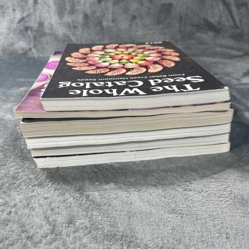 The Whole Seed Catalog Baker Creek Heirloom 2015-2019 Plants Gardening Farm Grow
